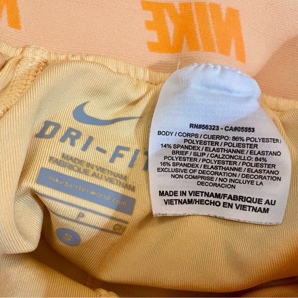 NIKE ORANGE AND PURPLE ATHLETIC SHORTS // SIZE SMALL💜 - Picture 5 of 5